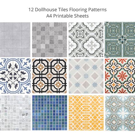 Printable Floor Tiles